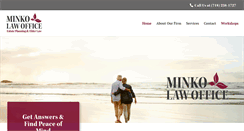 Desktop Screenshot of minkolaw.com